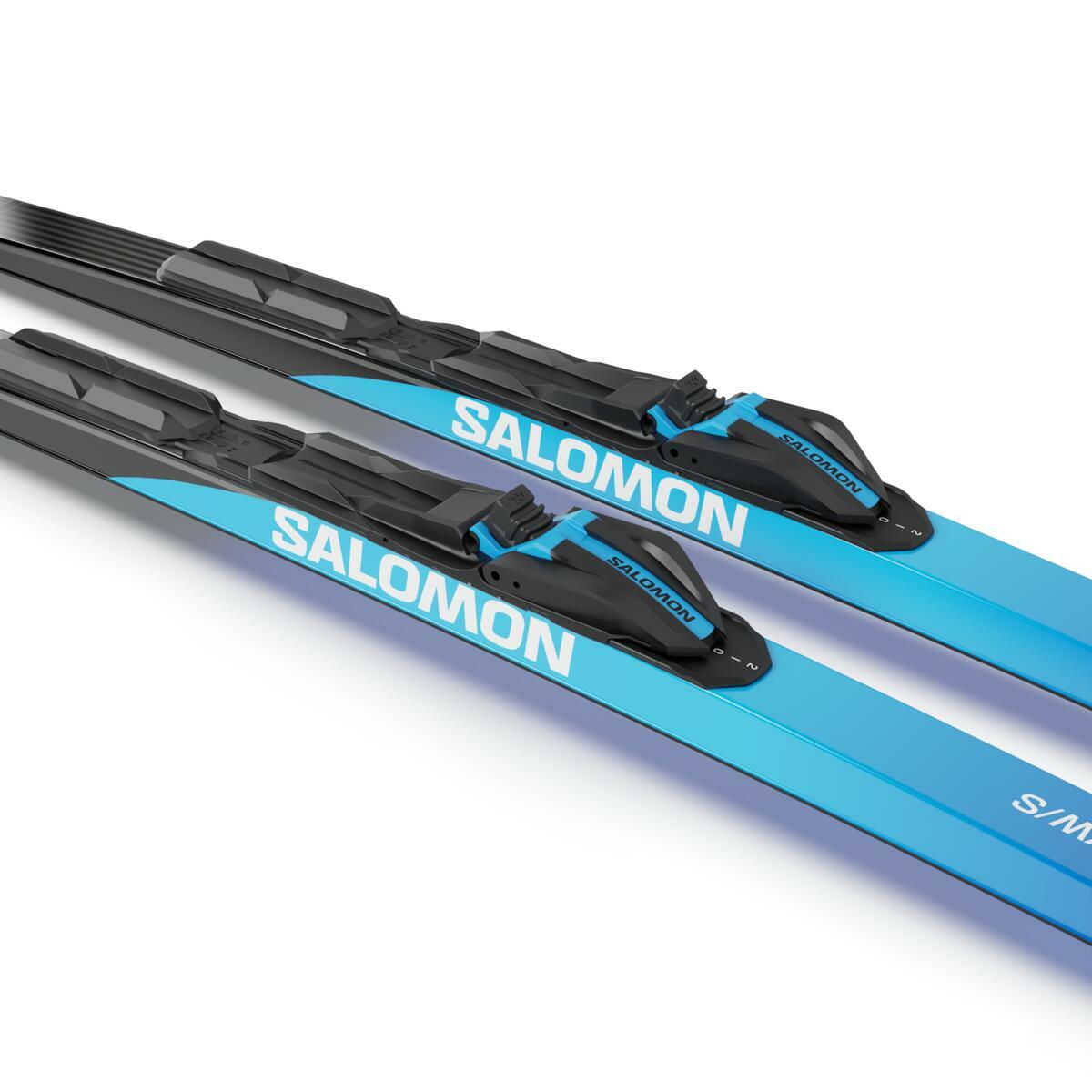 Bežecké lyže Salomon S/MAX eSkin Junior + binding (Prolink Shift JR)